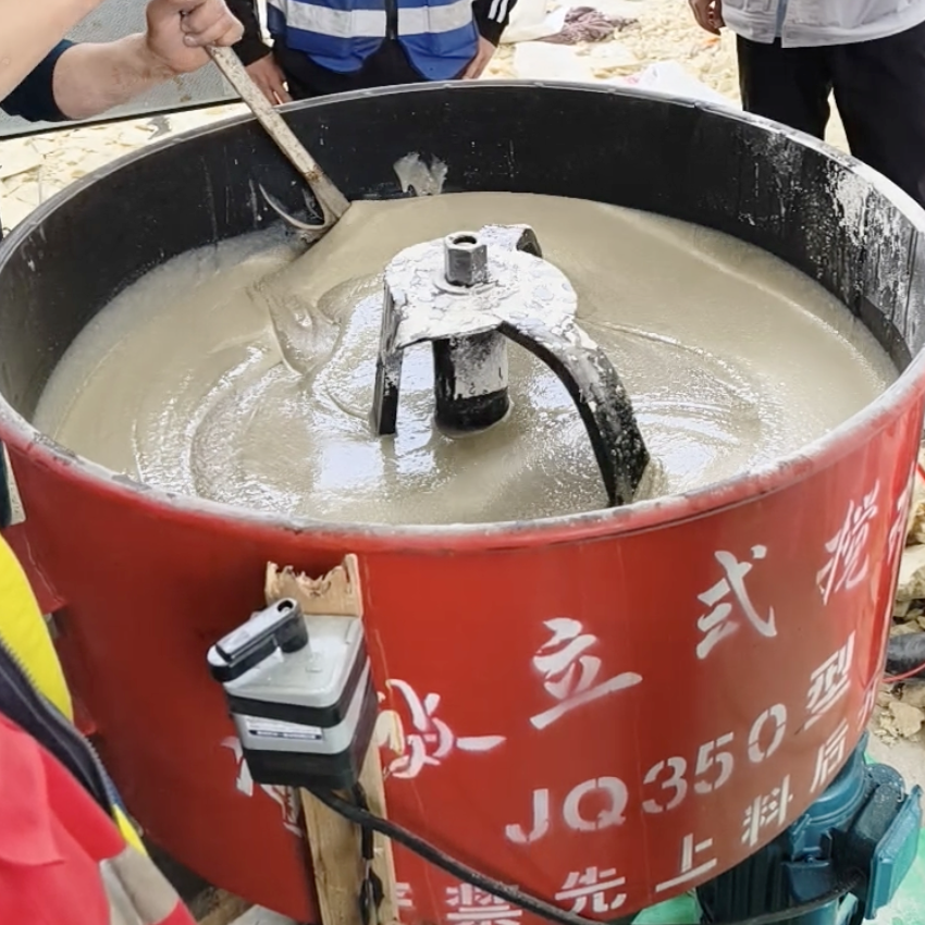 开福汽轮机余热压缩机导热油设备底座耐高温环氧树脂灌浆料