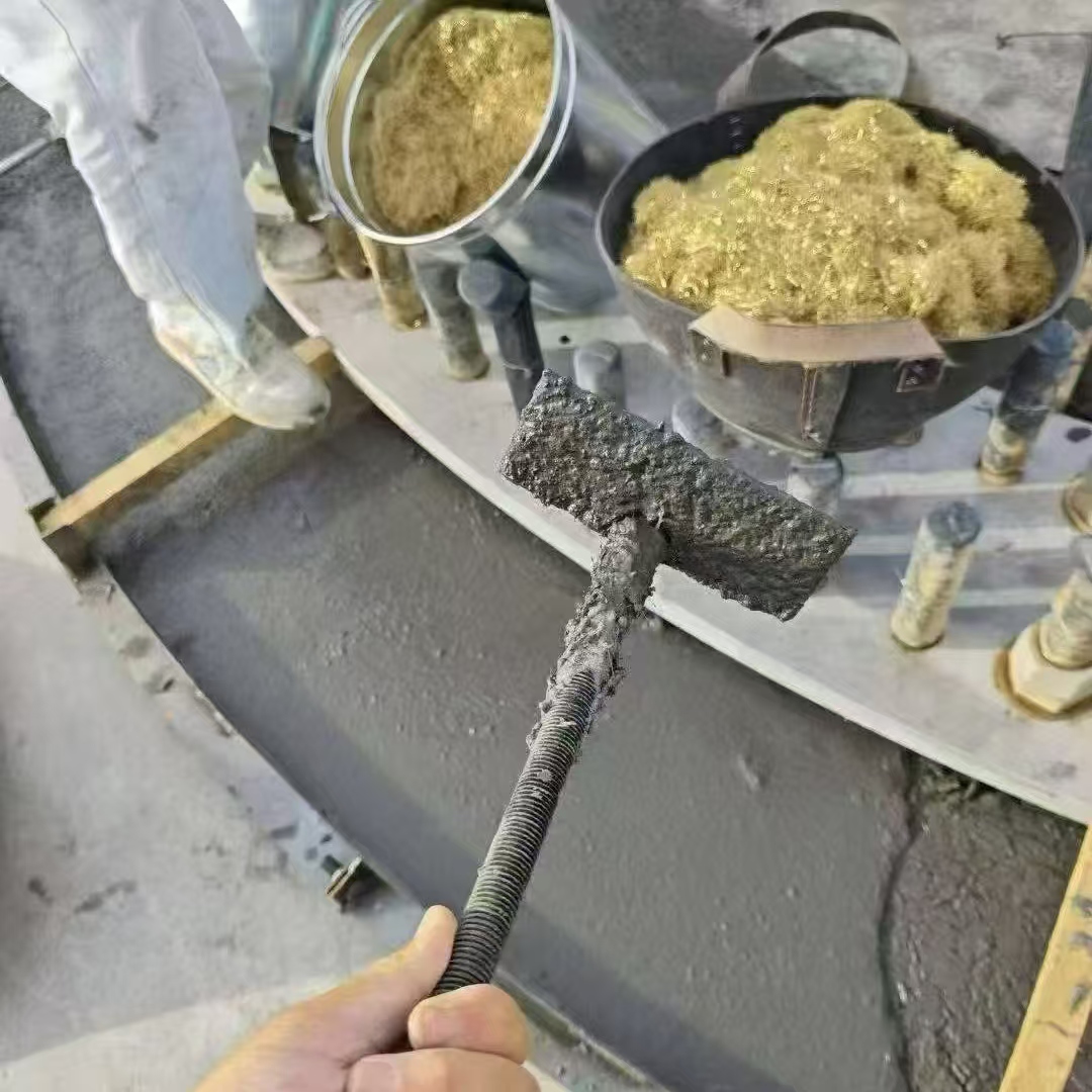 开福C120钢纤维高强无收灌浆料 轧机压缩机汽轮机发电机锻压设备底座灌浆材料